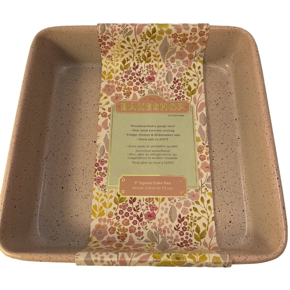 Master class 9"x9" Square Cake Pan Premium Baking Steel‎ Non Stick NWT